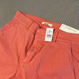 NWT LOFT Girlfriend Chino Pants
